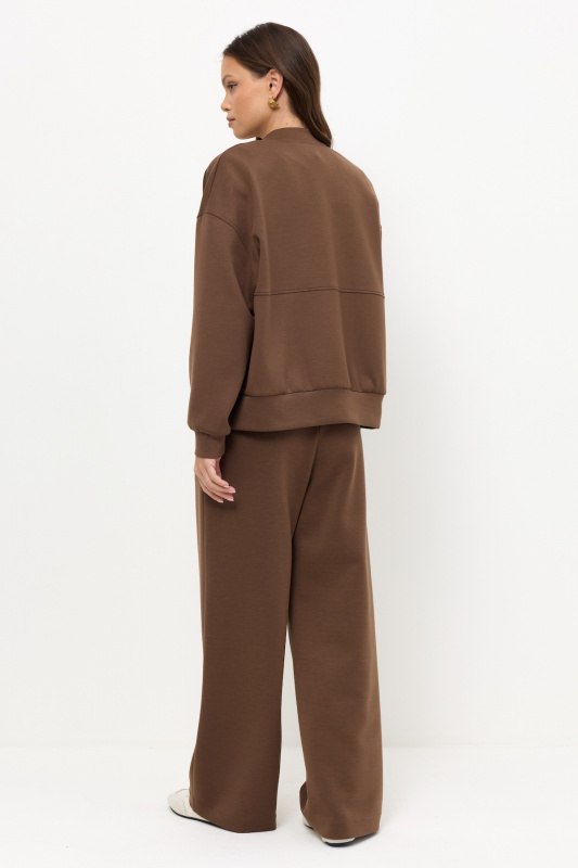 Жакет женский S367_Brown/Коричневый